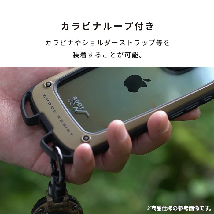 [iPhone 17e/16/16 Pro/16e/15/14/13専用]ROOT CO. GRAVITY Shock Resist Case +Hold. - Image 8