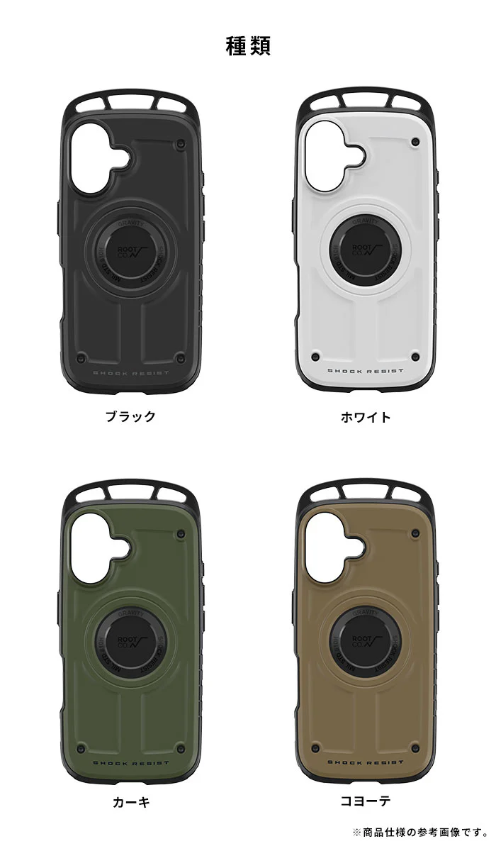 [iPhone 16/16 Pro専用]ROOT CO. GRAVITY Shock Resist Case Pro. - Image 3