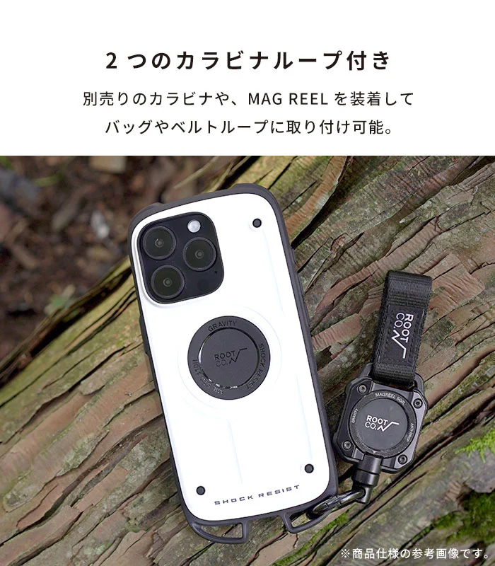 [iPhone 17/17Pro/16/16 Pro/15/14/13専用]ROOT CO. GRAVITY Shock Resist Case Rugged. - Image 5