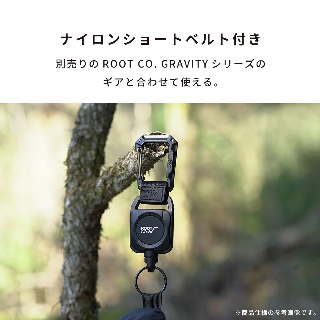 ROOT CO. GRAVITY CARABINER LOOP (ブラック/レギュラー) - Image 4
