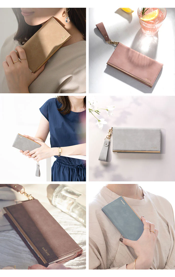 salisty(サリスティ)スエードスタイル ダイアリーケース【iPhone 15/15 Pro/14/14 Pro/14 Plus/13/13 mini/13 Pro/12/12 Pro/11 Pro/11/XS/X専用】【salisty公式】 - Image 8