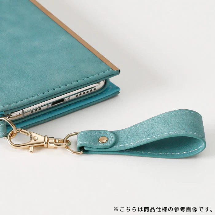 [iPhone 12 mini専用]salisty (サリスティ) スエードスタイル ダイアリーケースQ-DC001L - Image 4