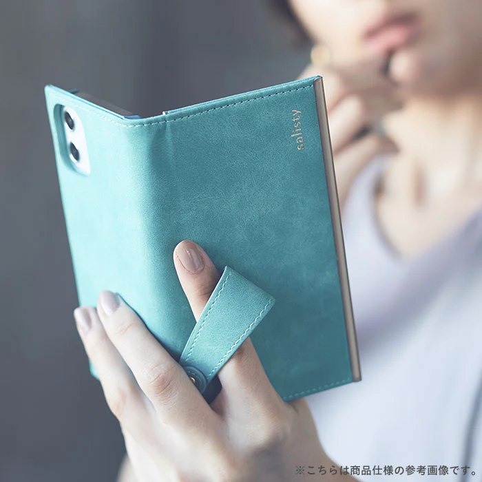 [iPhone 12 mini専用]salisty (サリスティ) スエードスタイル ダイアリーケースQ-DC001L - Image 6