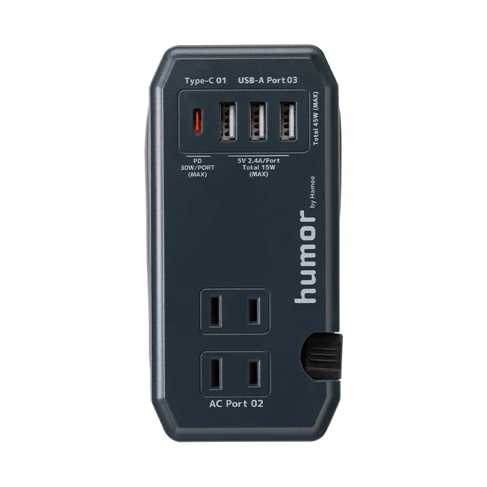 【急速充電対応】おしゃれ充電器 humor handy Plus AC PD30W対応 USB タップ - Image 16