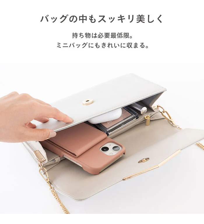 salisty キャッシュレス背面カード収納ケース slim【iPhone 15/15 Pro/14/14 Pro/13/13 Pro/8/7/SE(第2/第3世代)専用】 - Image 9