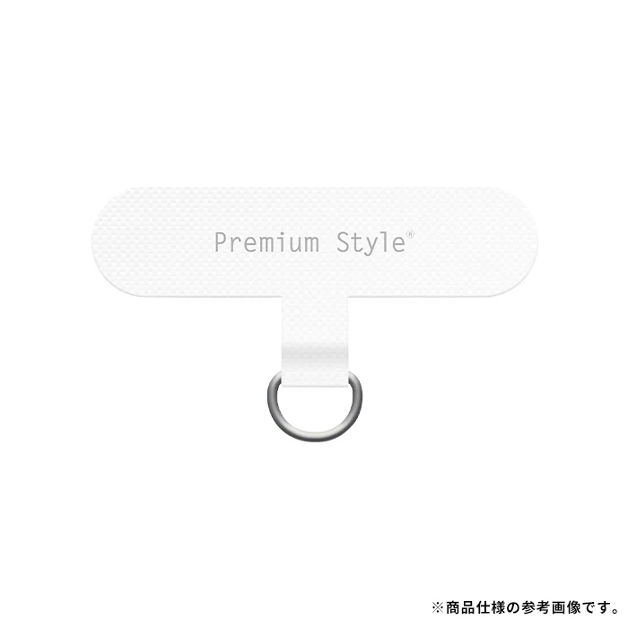 ストラップホルダー Premium Style (シンプル クリア ホワイト) 【各種スマートフォン対応】 - Image 4