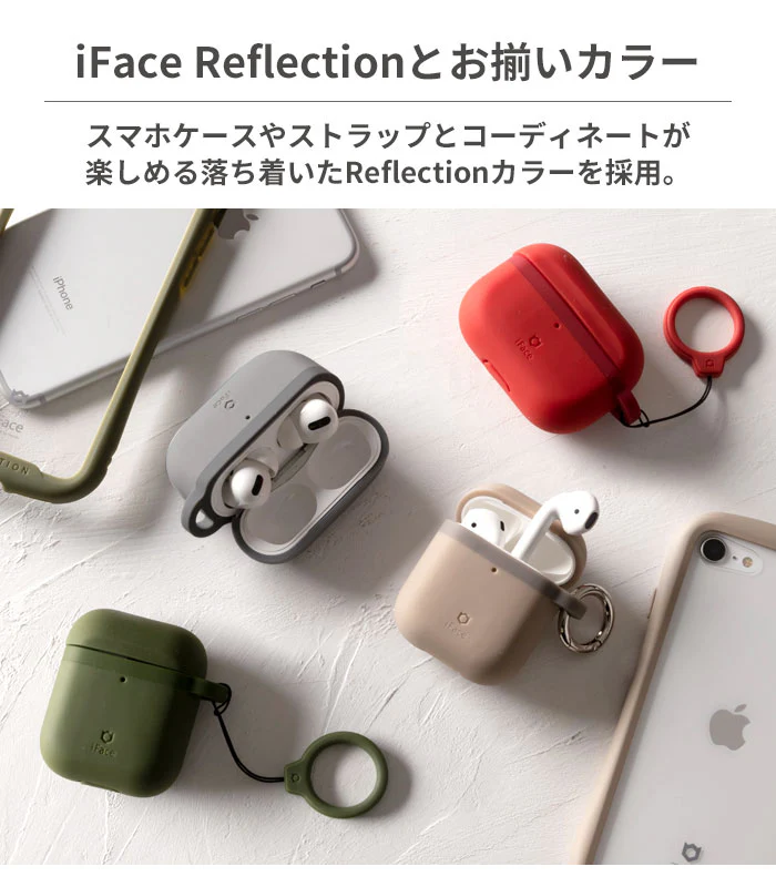 【AirPods(第1/第2/第3世代)/AirPods Pro(第1/第2世代)専用】iFace Grip On Siliconeケース - Image 5