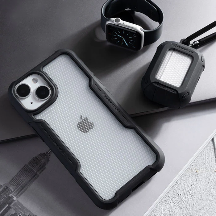 [iPhone 14/14 Pro専用]PATCHWORKS SOLID ケース(ブラック) - Image 3