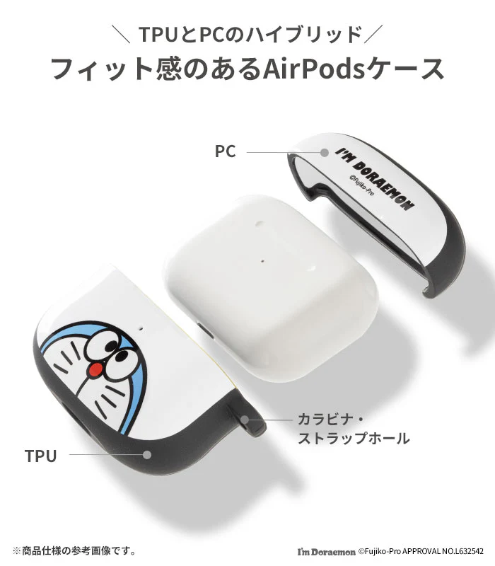 [AirPods Pro(第2/1世代)専用]アイムドラえもん iFace First Classケース(ドラえもん/アップ) - Image 4