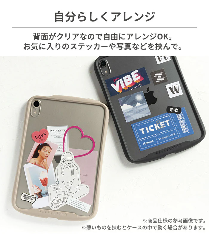 【iPad 11inch A16(第11世代)/10.9inch(第10世代)/10.9inch(第10世代) / 10.2inch(第9/第8/第7世代)専用】iFace Reflection ポリカーボネートクリアケース - Image 4