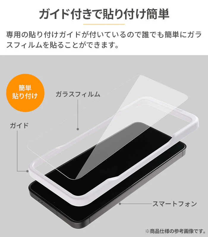 [Galaxy S24/S24 Ultra専用]iFace Round Edge Tempered Glass Screen Protector ラウンドエッジ強化ガラス 画面保護シート(クリア) - Image 6