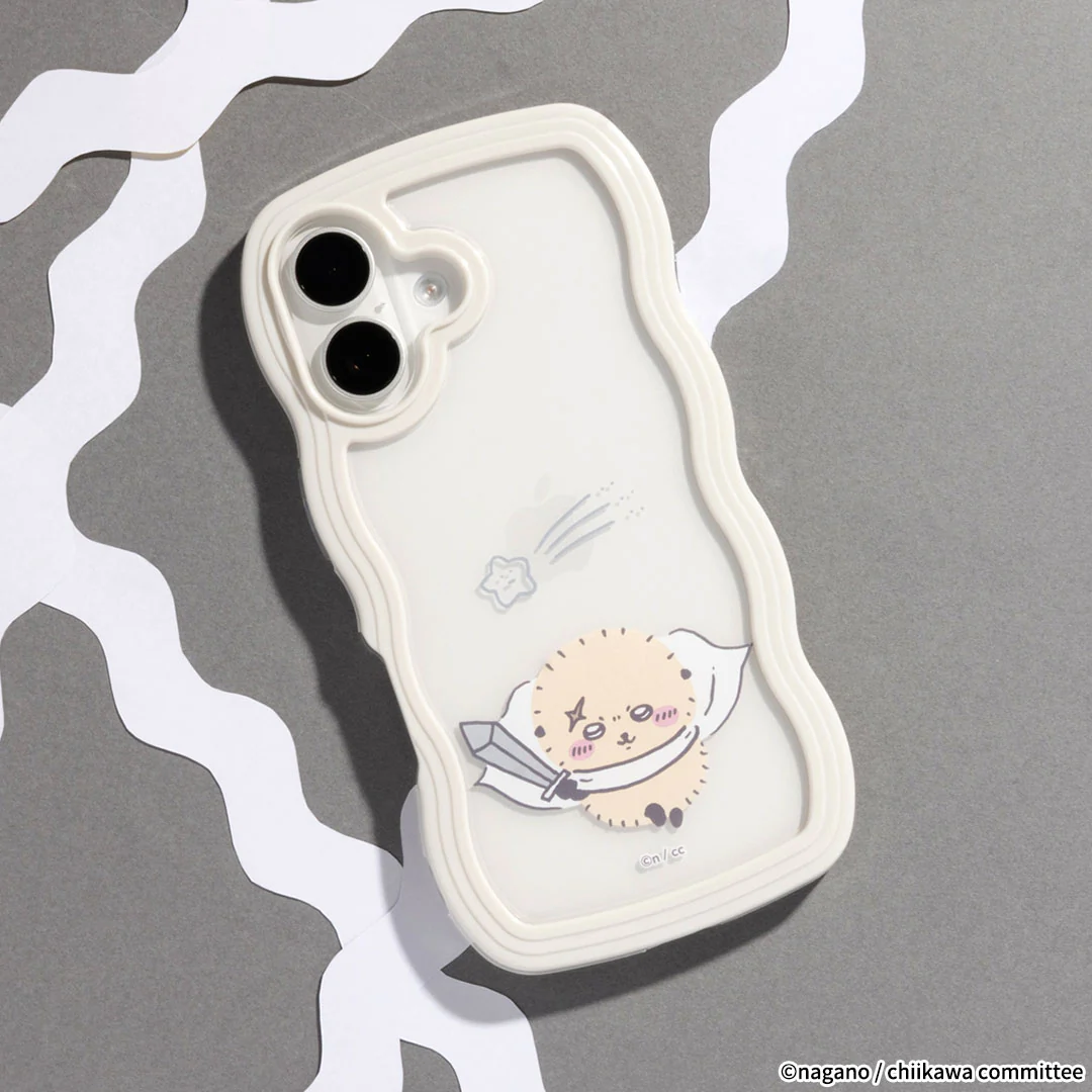 ちいかわ ハチワレ うさぎ モモンガ ラッコ くりまんじゅう うねうねケース【iPhone 16/16 Pro/16 Plus/16 Pro Max/15/14/13専用】 - Image 8