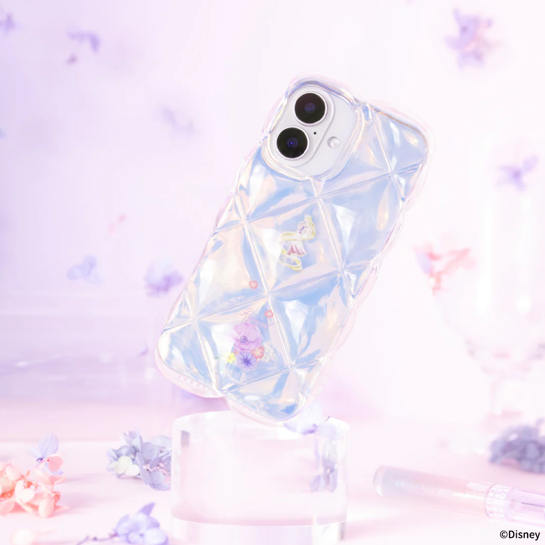 [iPhone16/15/14/13専用]ディズニーキャラクター クリアキルティングケース - Image 5