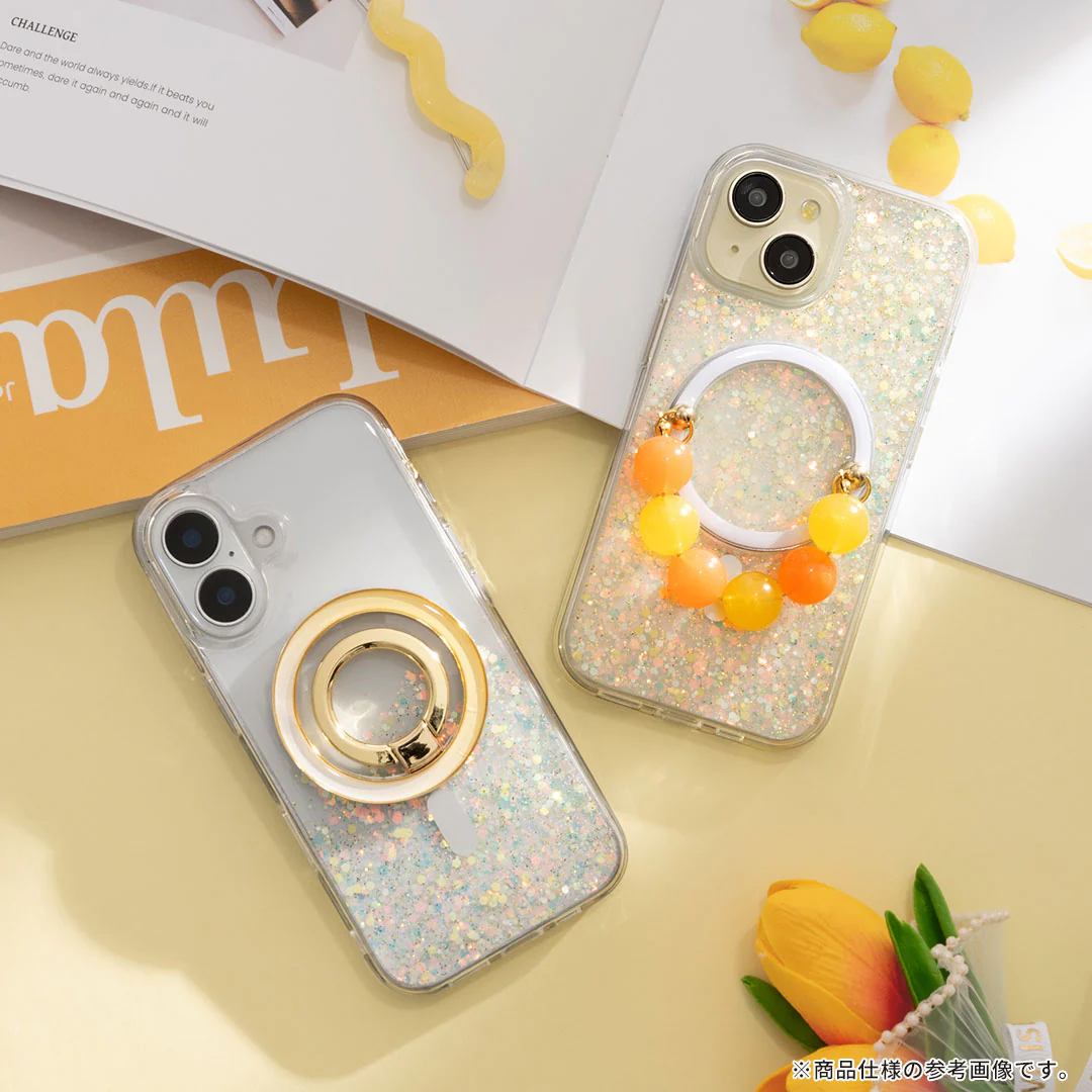 [iPhone 16/15/14/13専用]PHONEAR twinkle MagSafe対応 グリッターiPhoneケース - Image 4