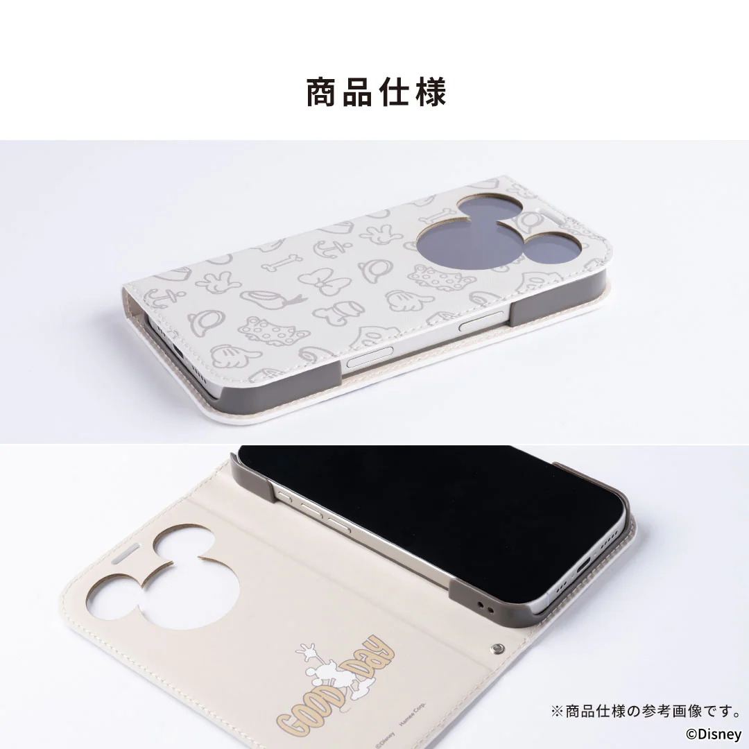 [iPhone 17専用]ディズニーキャラクター CERTA フリップ窓付きダイアリーケース - Image 14