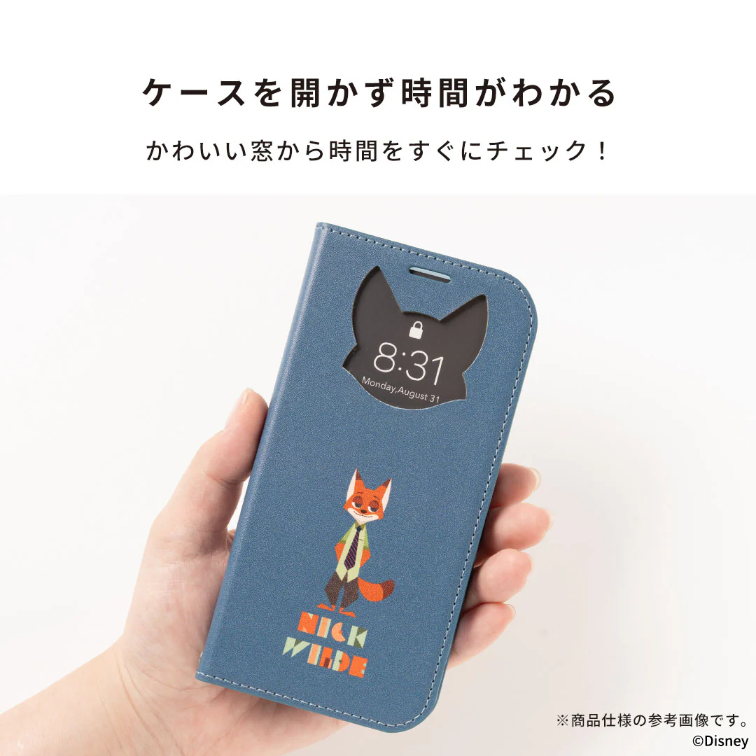 [iPhone 17専用]ディズニーキャラクター CERTA フリップ窓付きダイアリーケース - Image 8