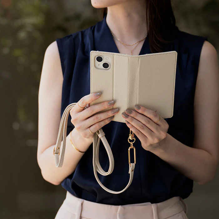 【iPhone 15/14/13専用】salisty noble レザーダイアリーケース - Image 14