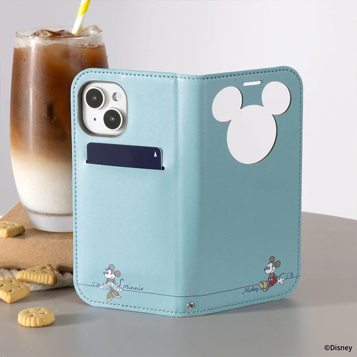 【iPhone 15専用】ディズニーキャラクター CERTA フリップ窓付きダイアリーケース - Image 5