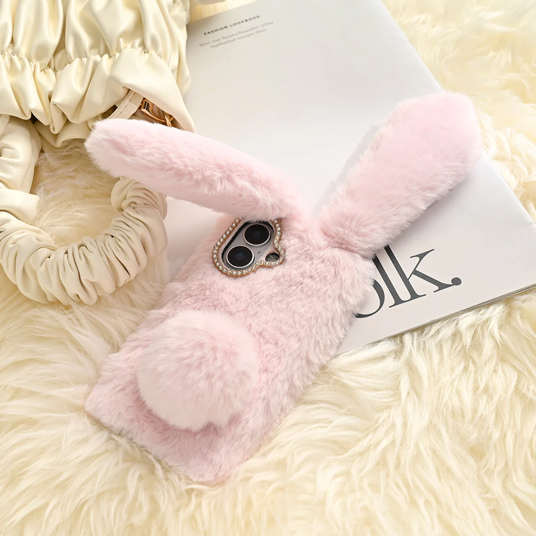 [iPhone 16/15/14/13専用]ファースマホケース(ラビット) - Image 10