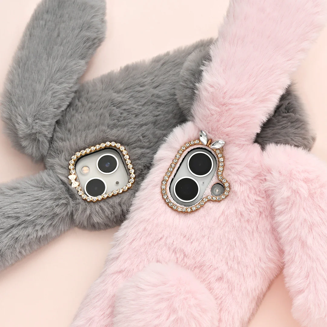 [iPhone 16/15/14/13専用]ファースマホケース(ラビット) - Image 6